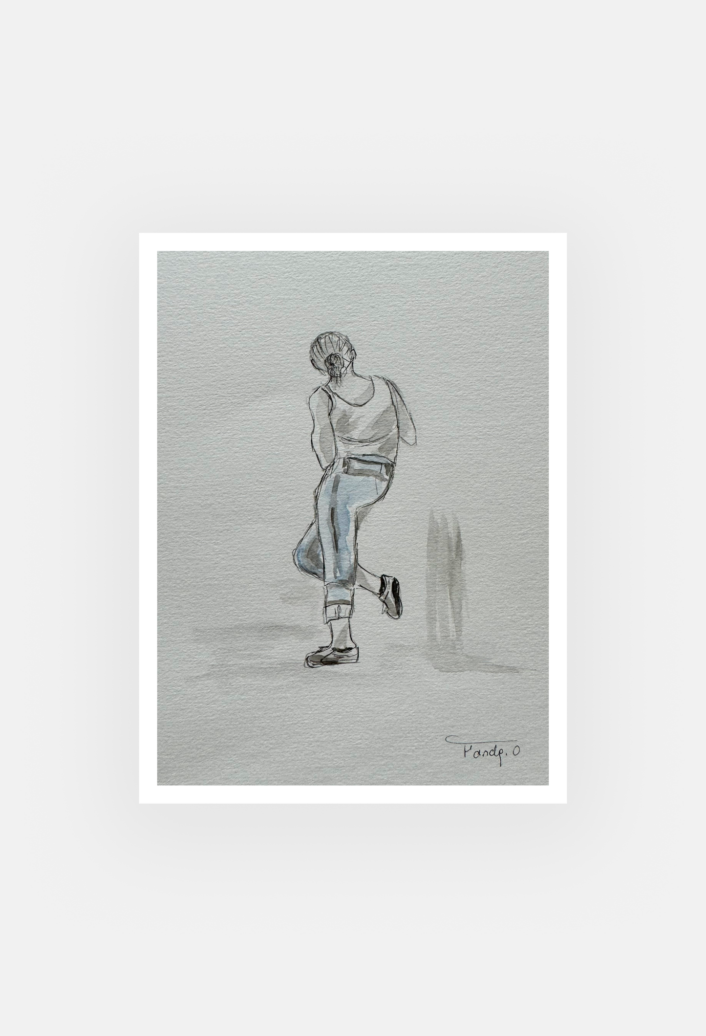 Contemplation Urbaine - Impression numérique