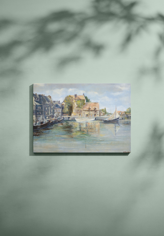 Sérénité à Honfleur - Impression numérique