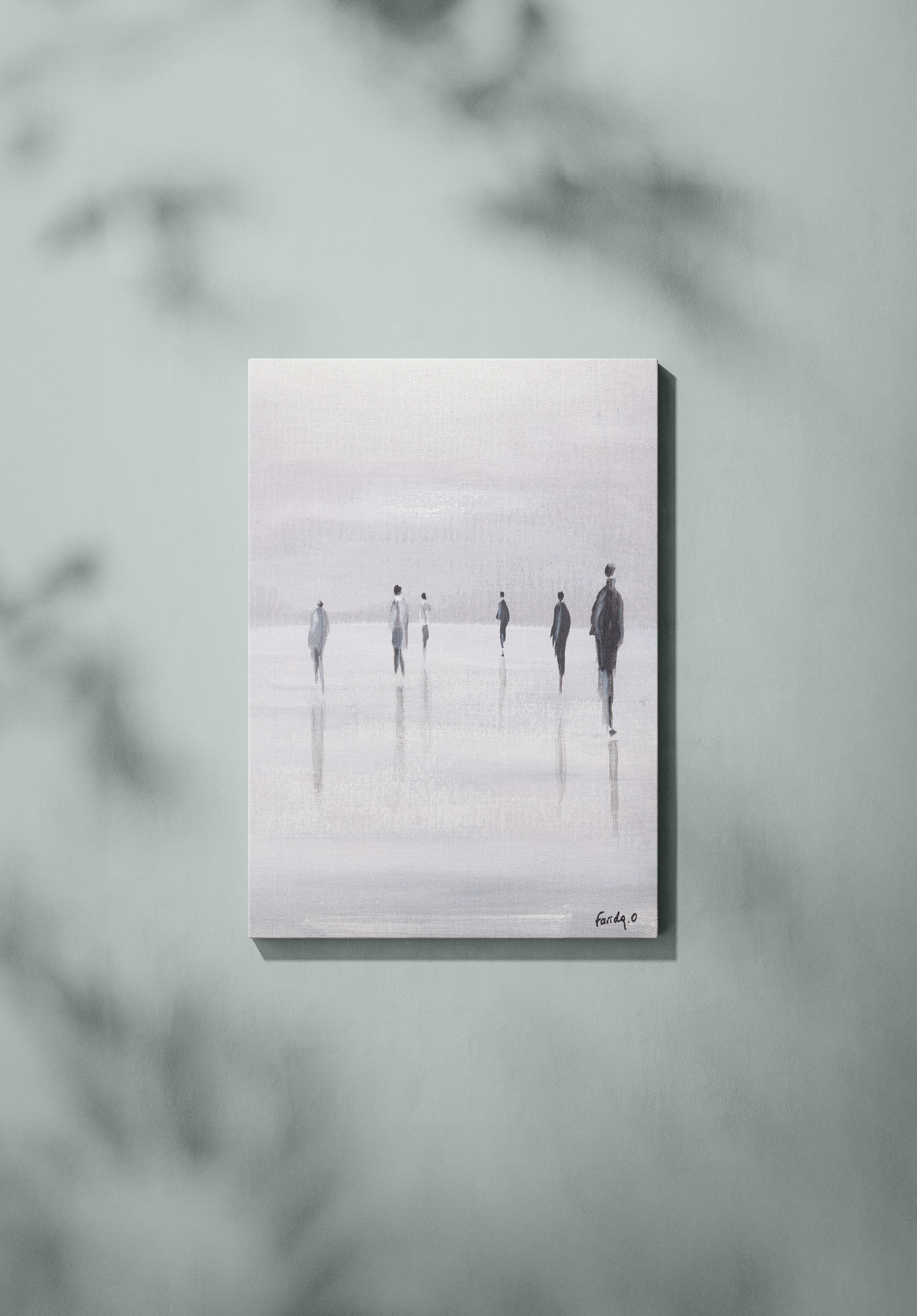 Éclats dans la Brume - Peinture originale