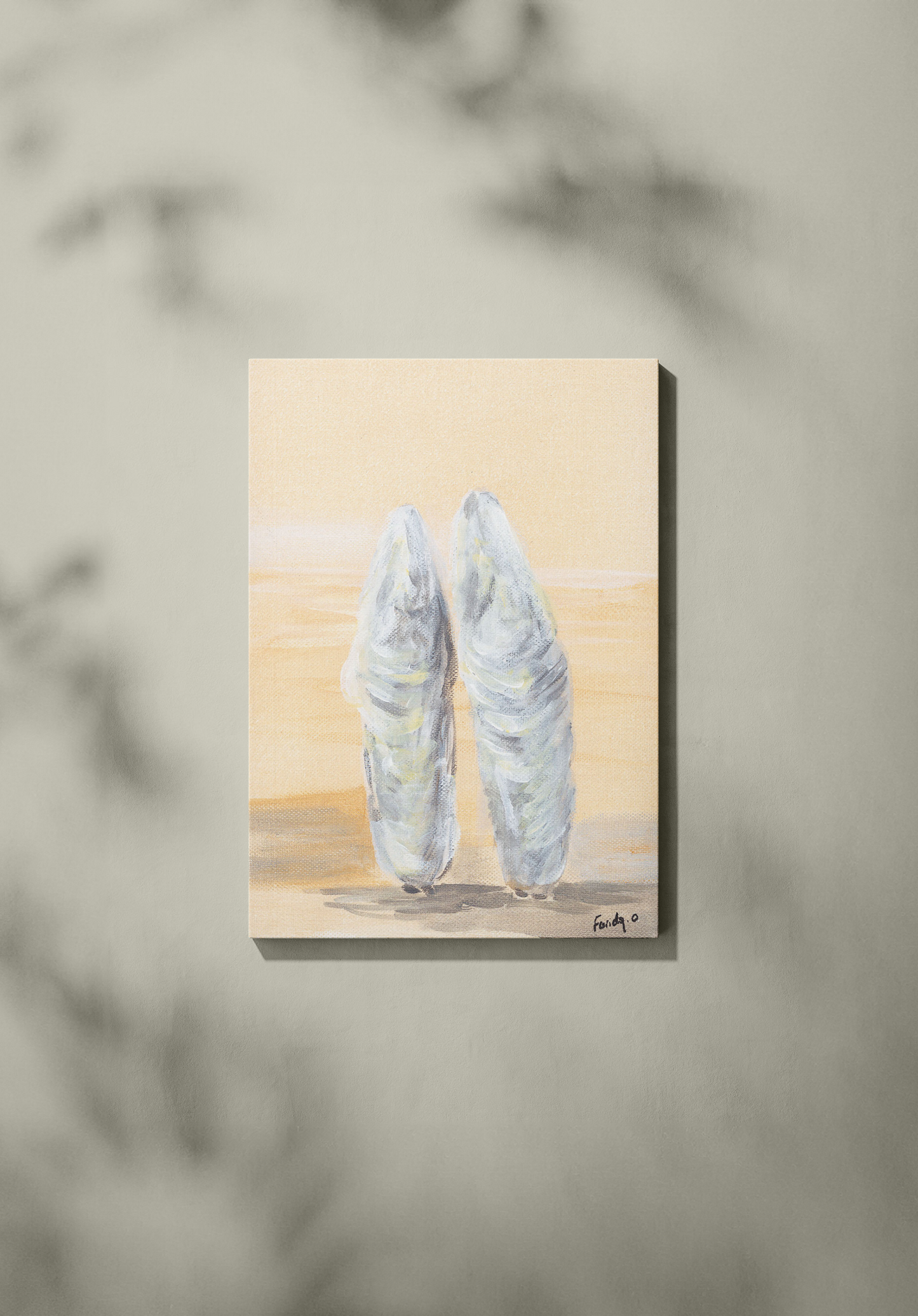 Silhouettes du désert - Impression numérique