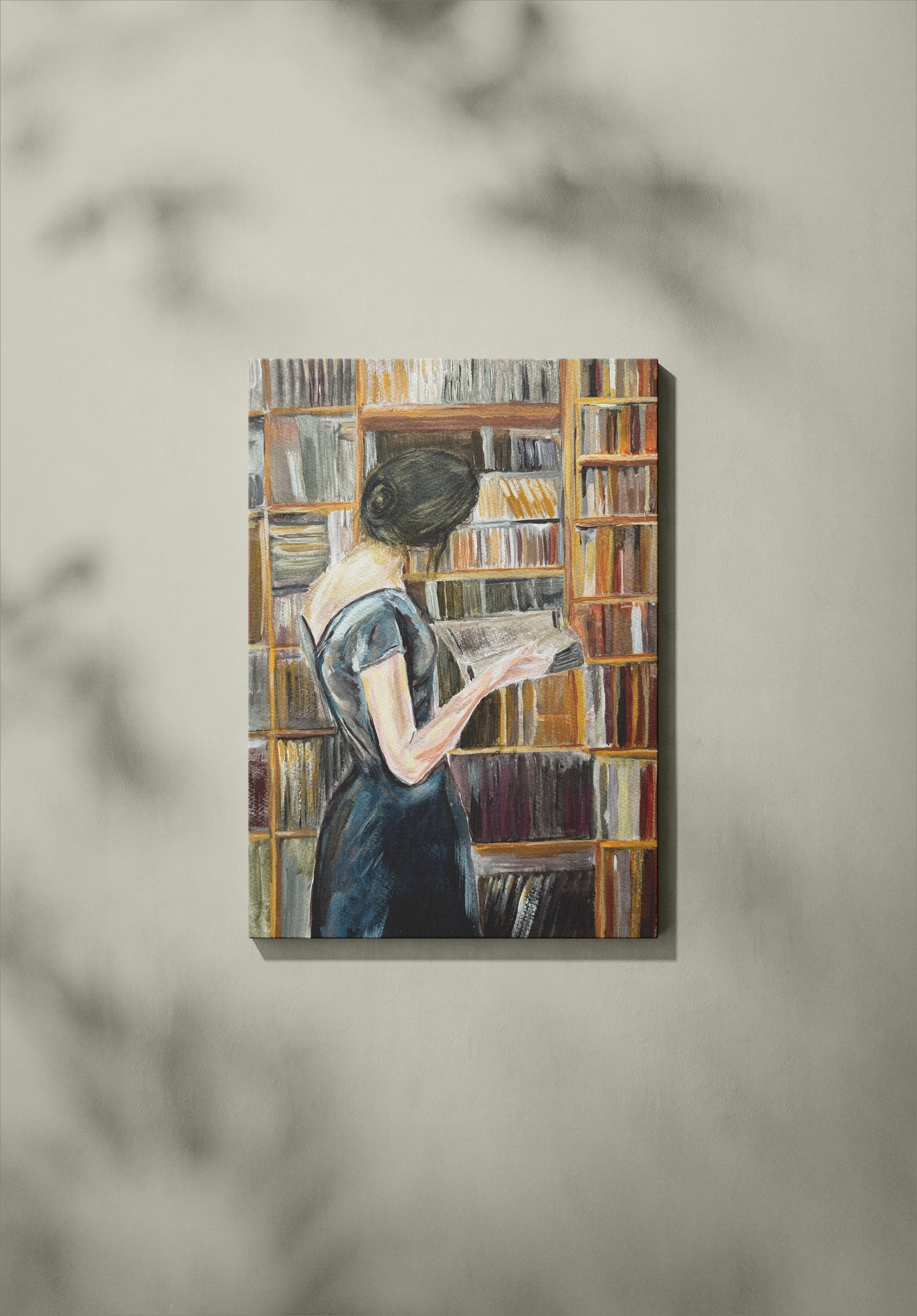 Évasion Livresque - Peinture originale