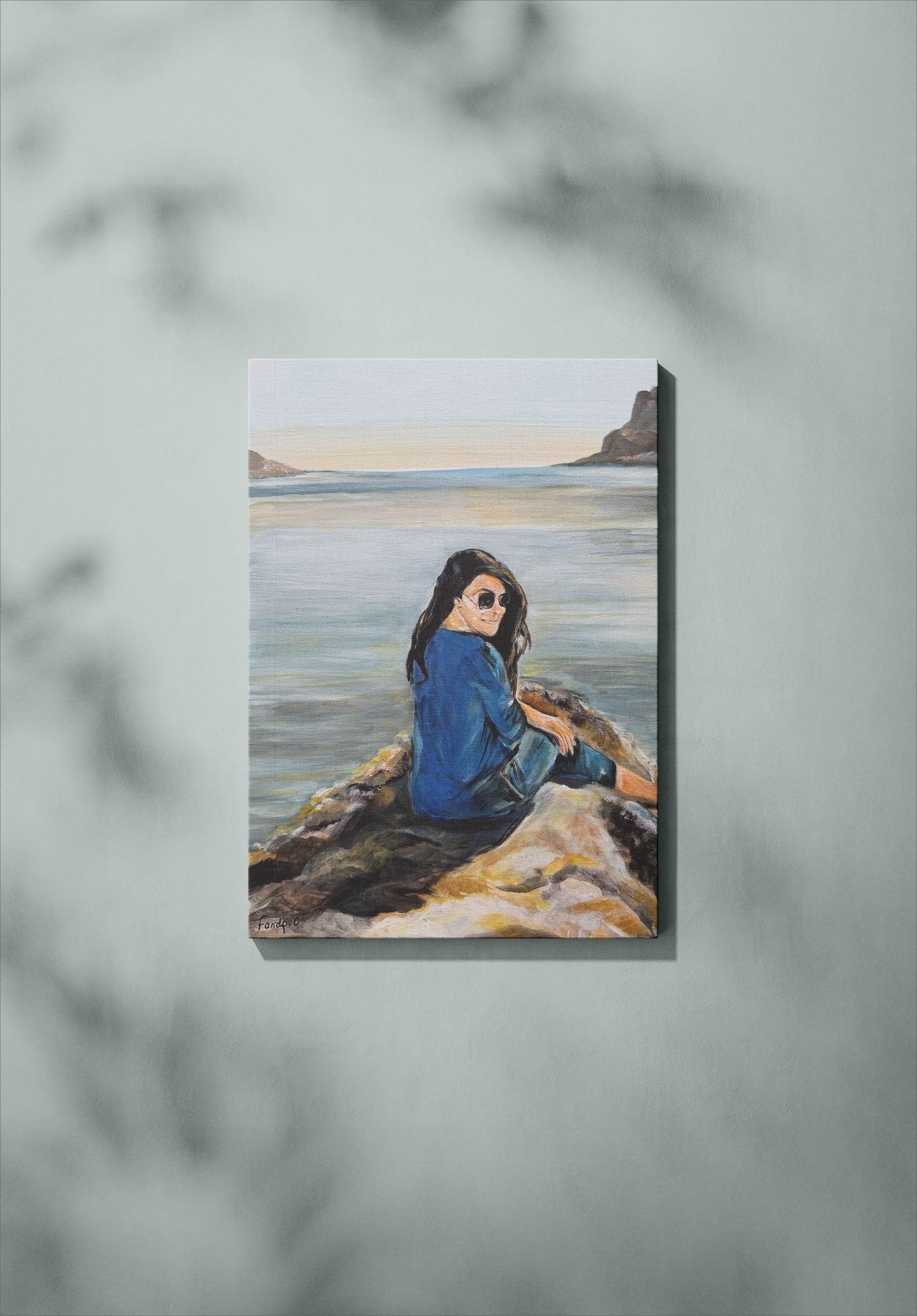 Douceur des Calanques - Impression numérique