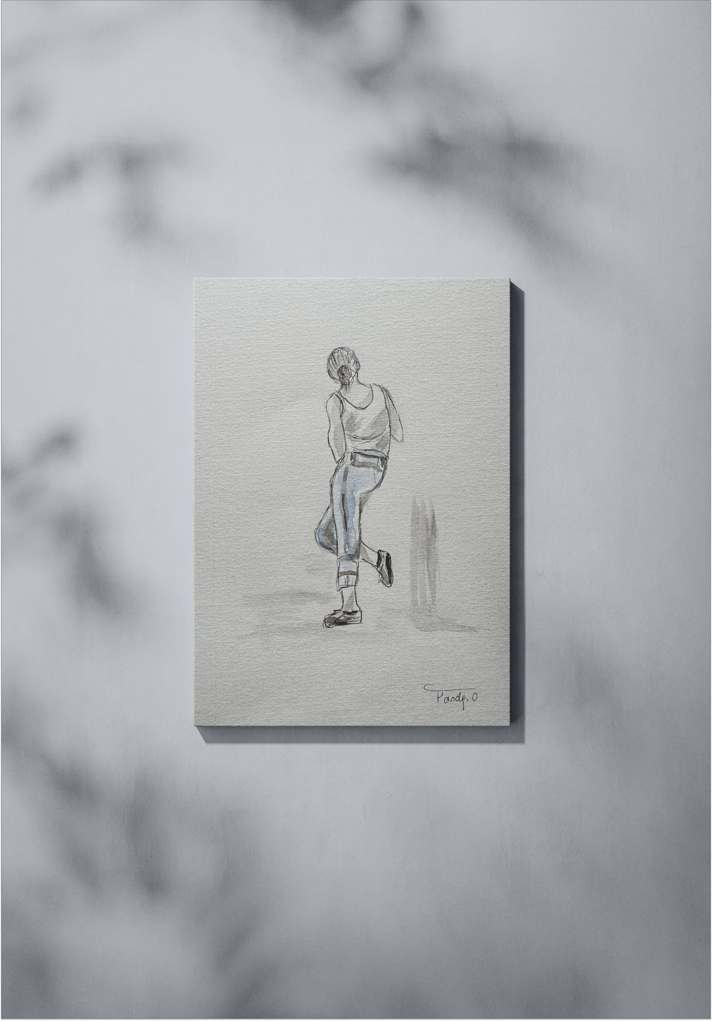 Contemplation Urbaine - Impression numérique