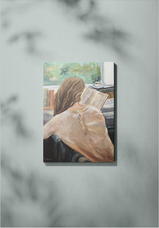 Les mots d'octobre - Peinture originale