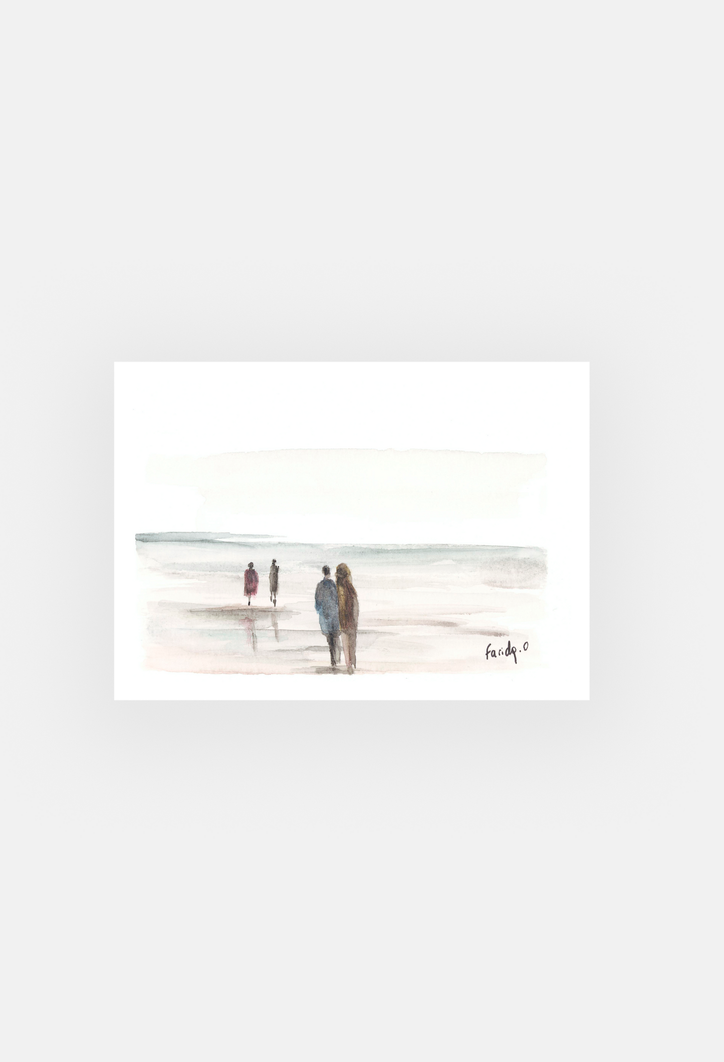 Balade marine - Peinture originale