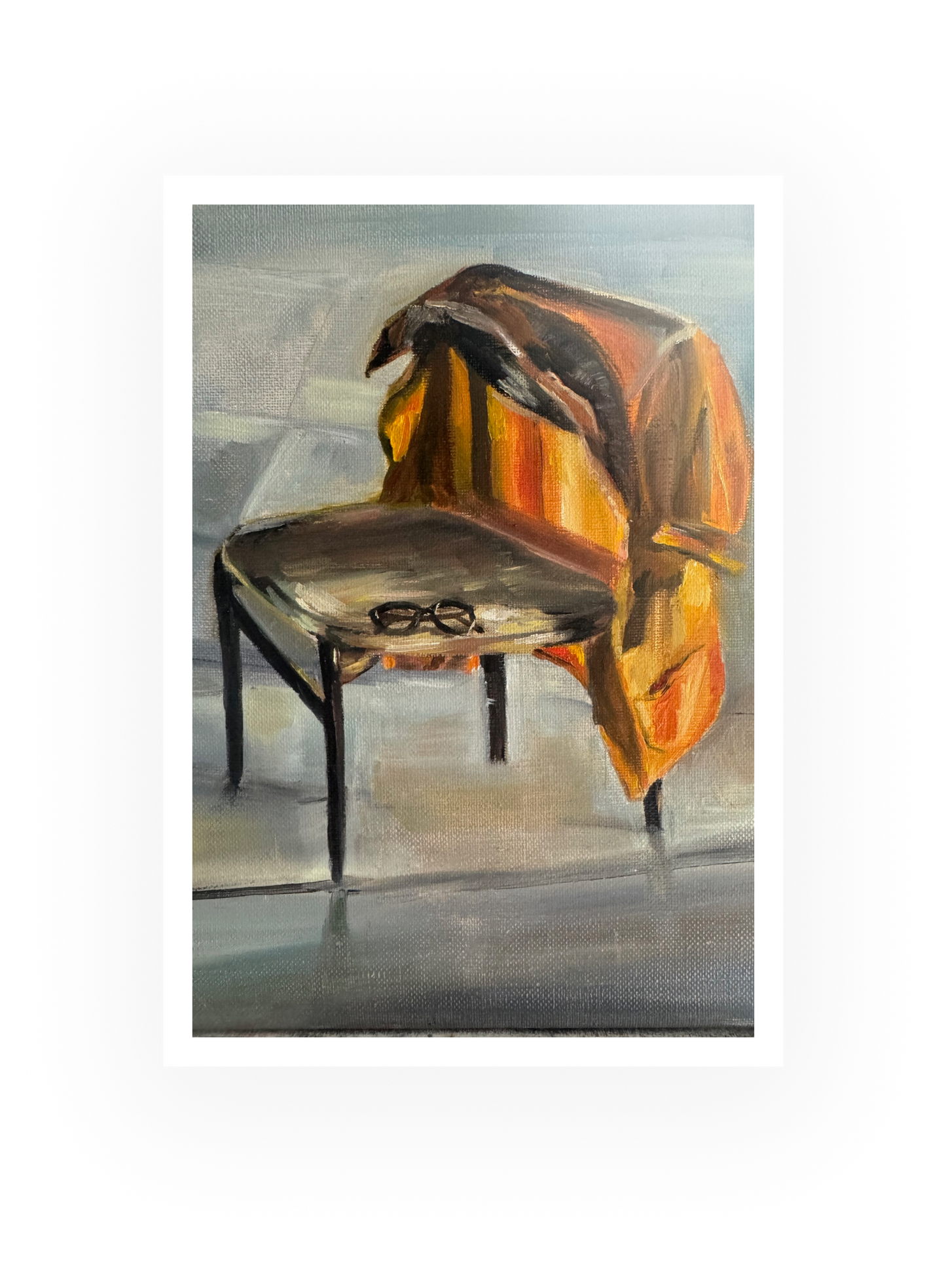L'assise du moment - Peinture originale