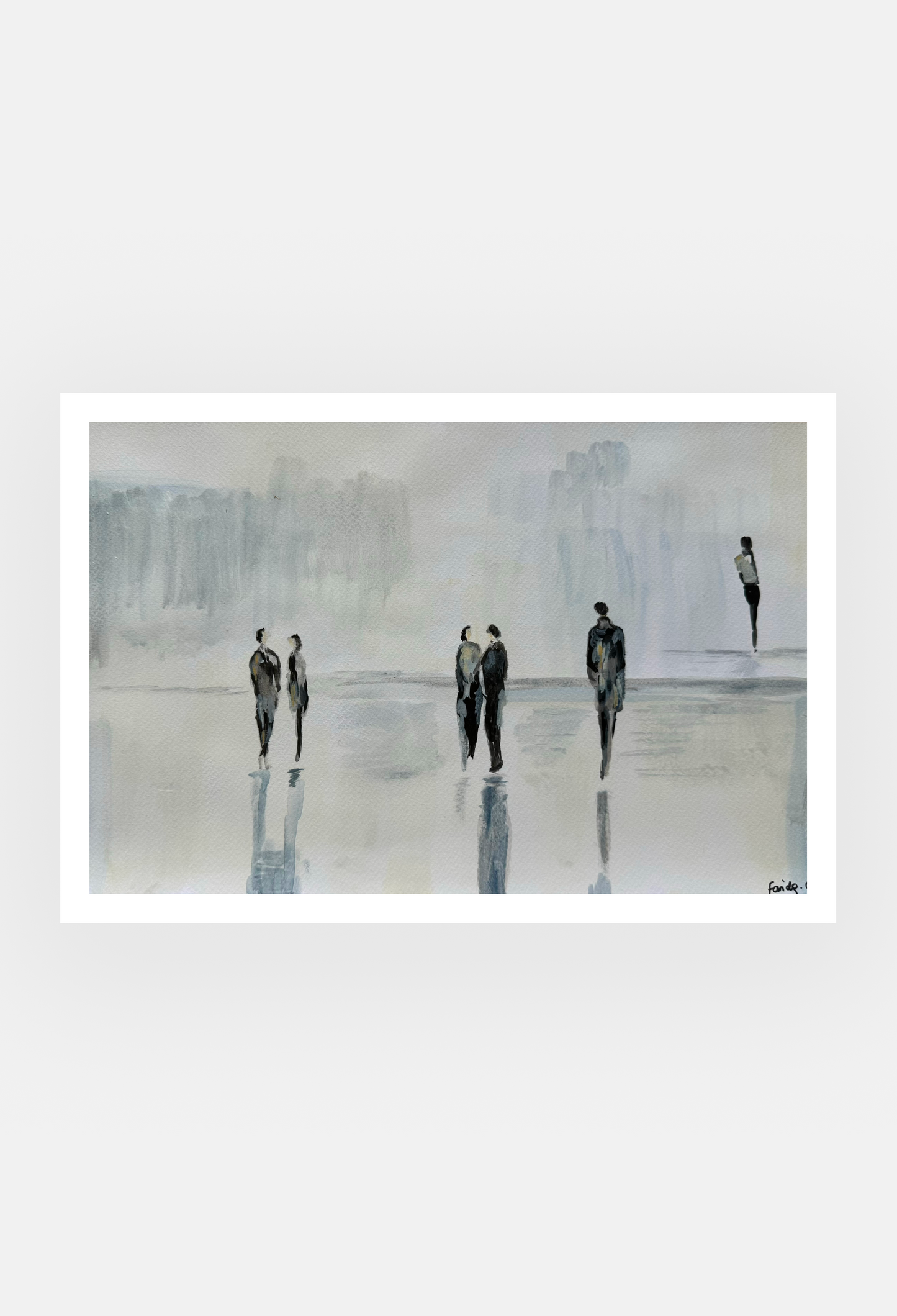 Présences éphémères - Impression numérique