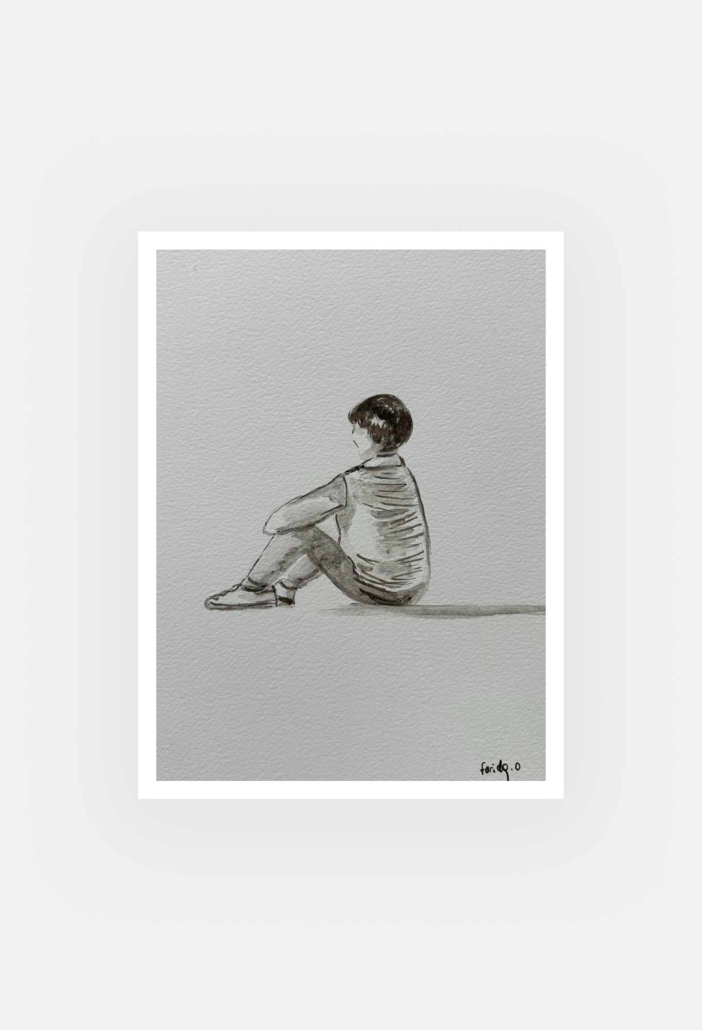 Silhouette de l’enfance - Impression numérique