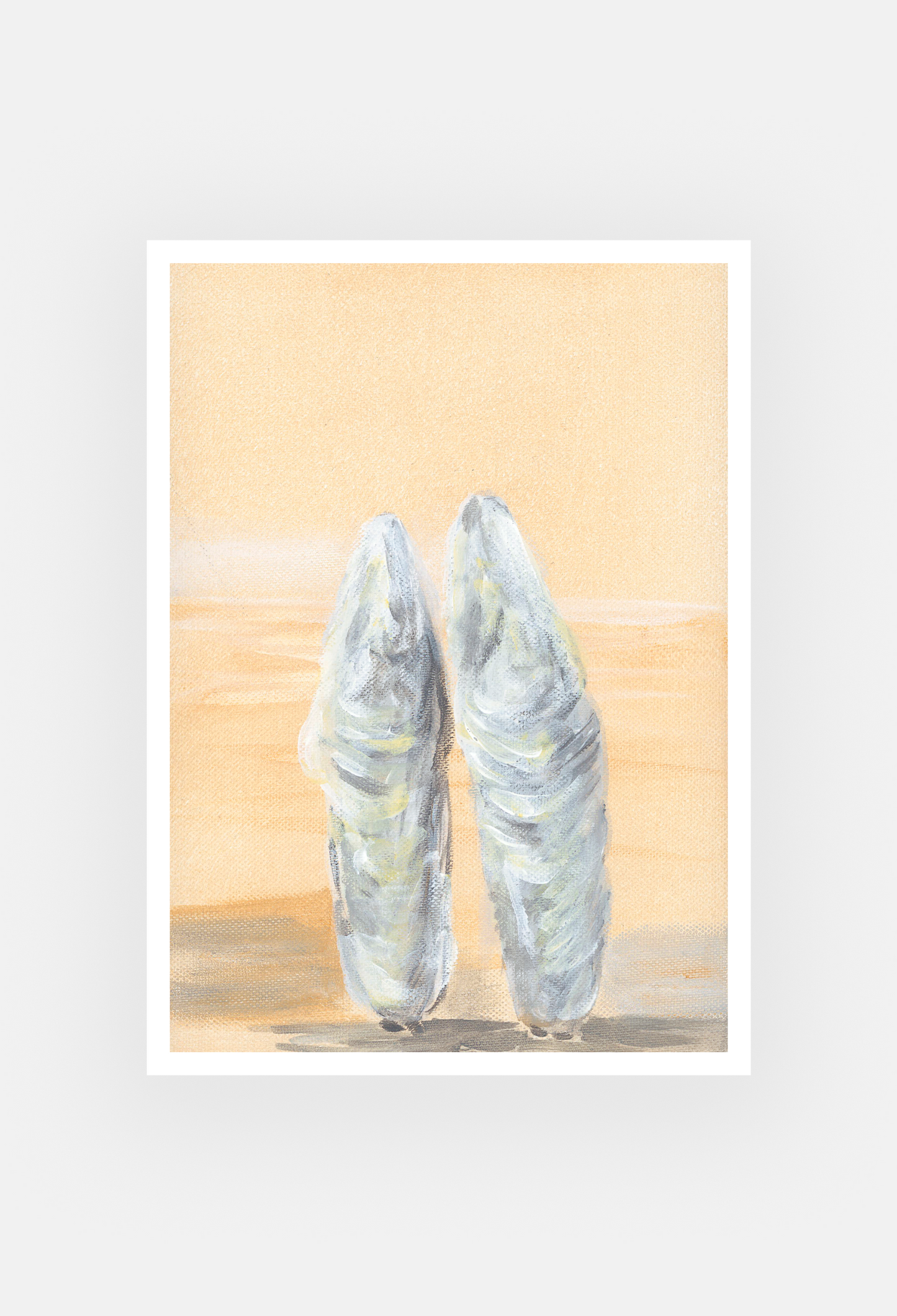 Silhouettes du désert - Impression numérique