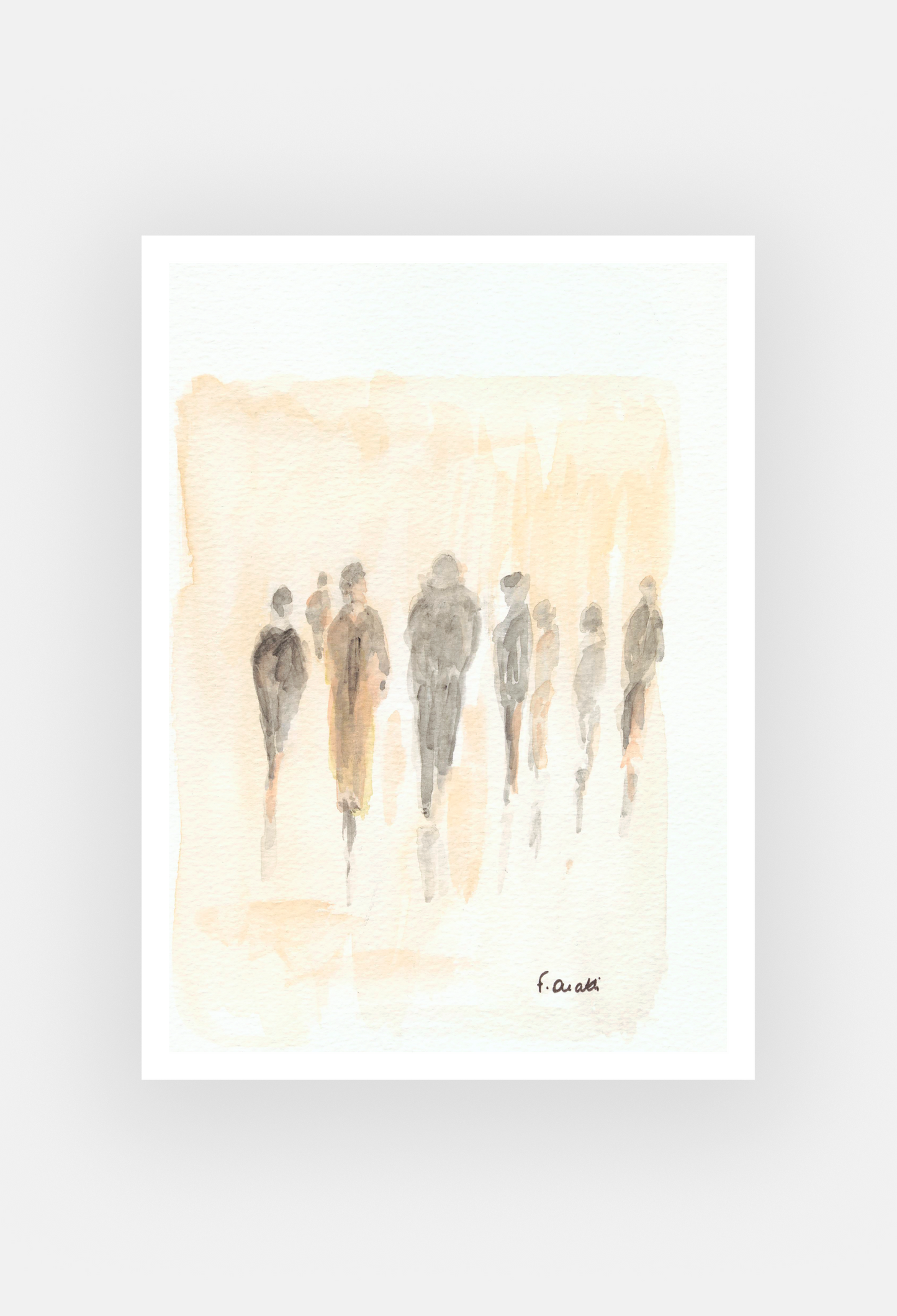 Mystères urbains - Peinture originale