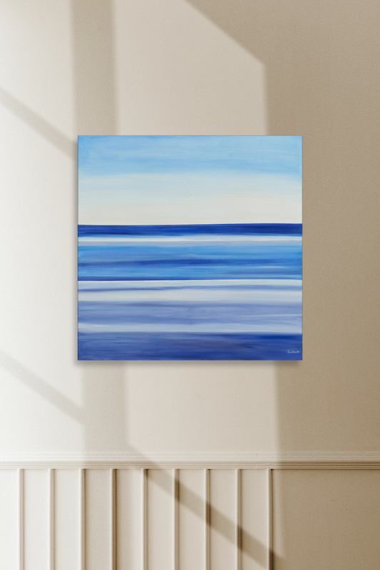 Horizon infini - Peinture originale