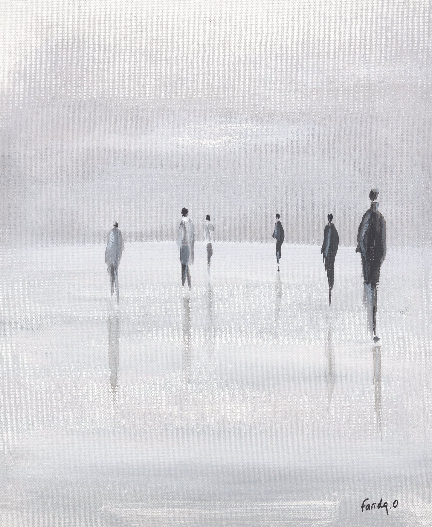 Éclats dans la Brume - Impression numérique