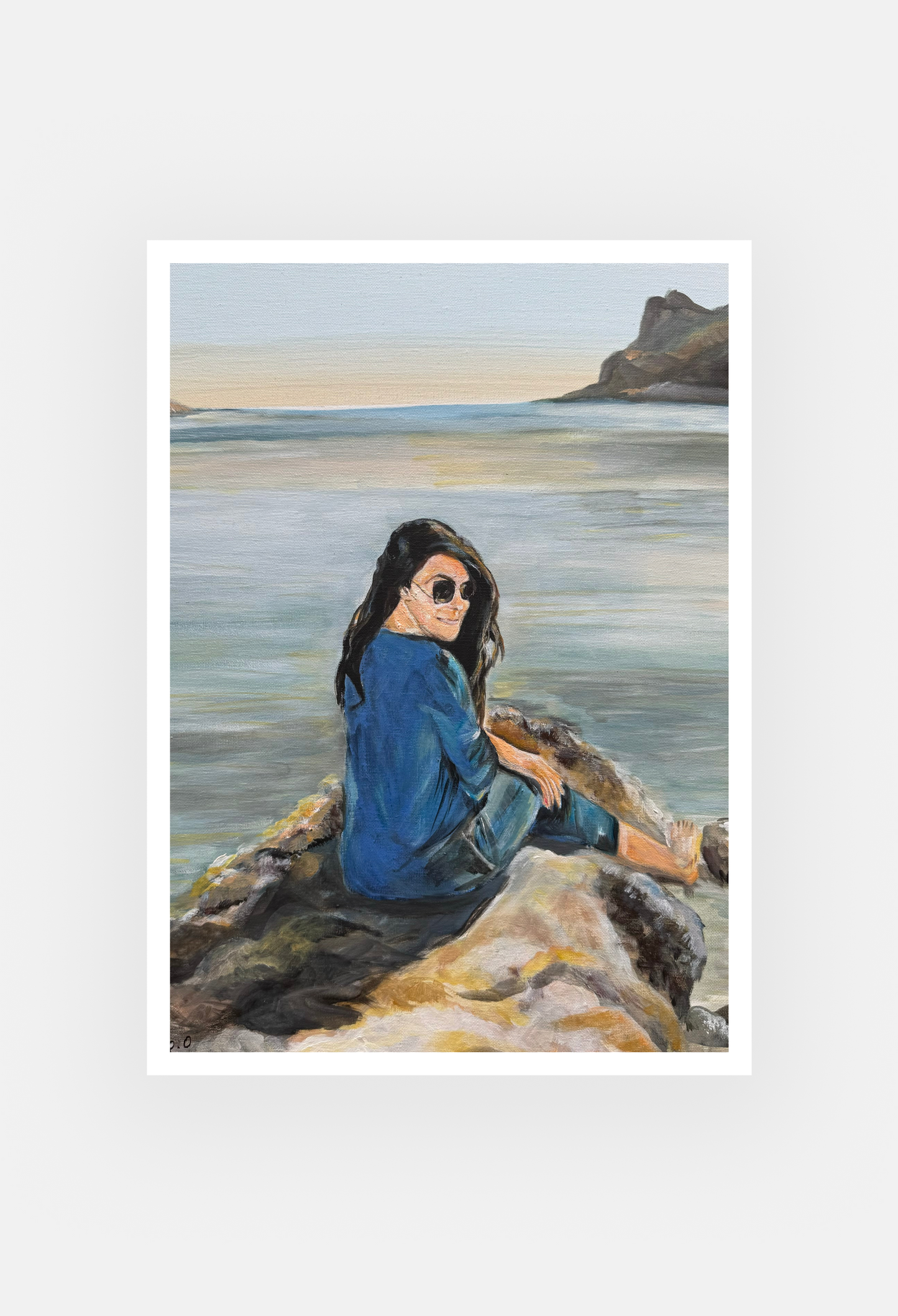 Douceur des Calanques - Impression numérique