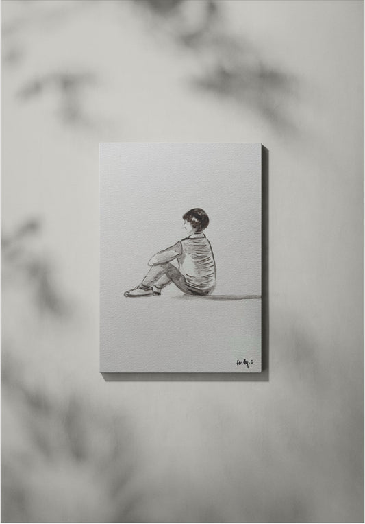 Silhouette de l’enfance - Impression numérique