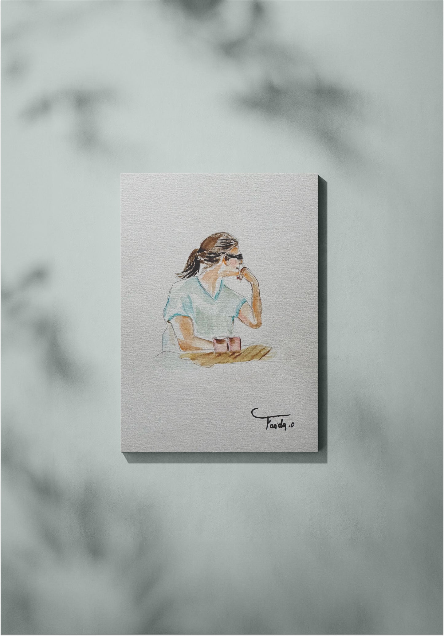 Tranquillité en Terrasse - Impression numérique