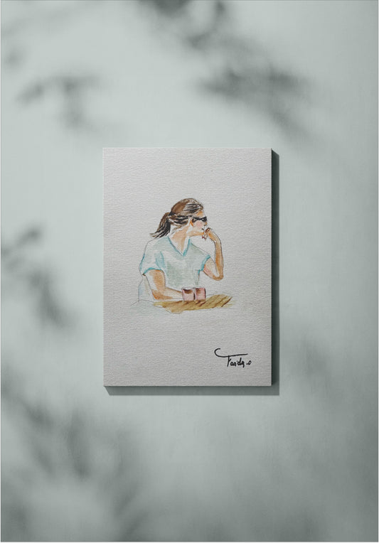 Tranquillité en Terrasse - Impression numérique