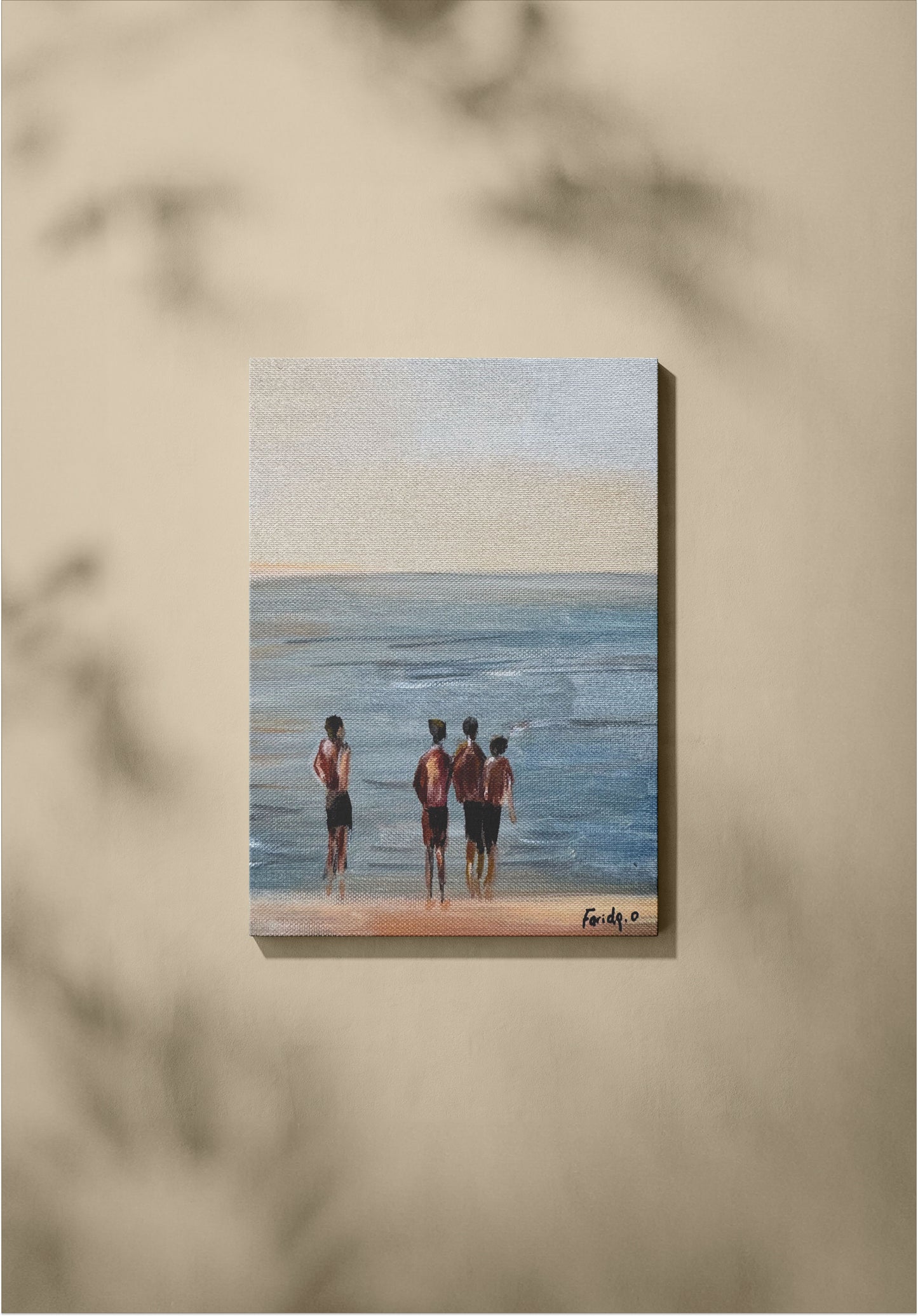 Vagues d’aventures - Peinture originale