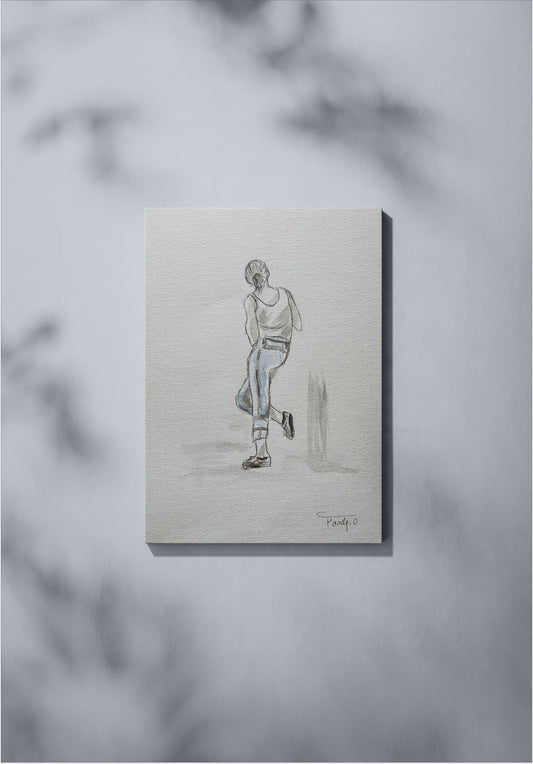 Contemplation Urbaine - Impression numérique