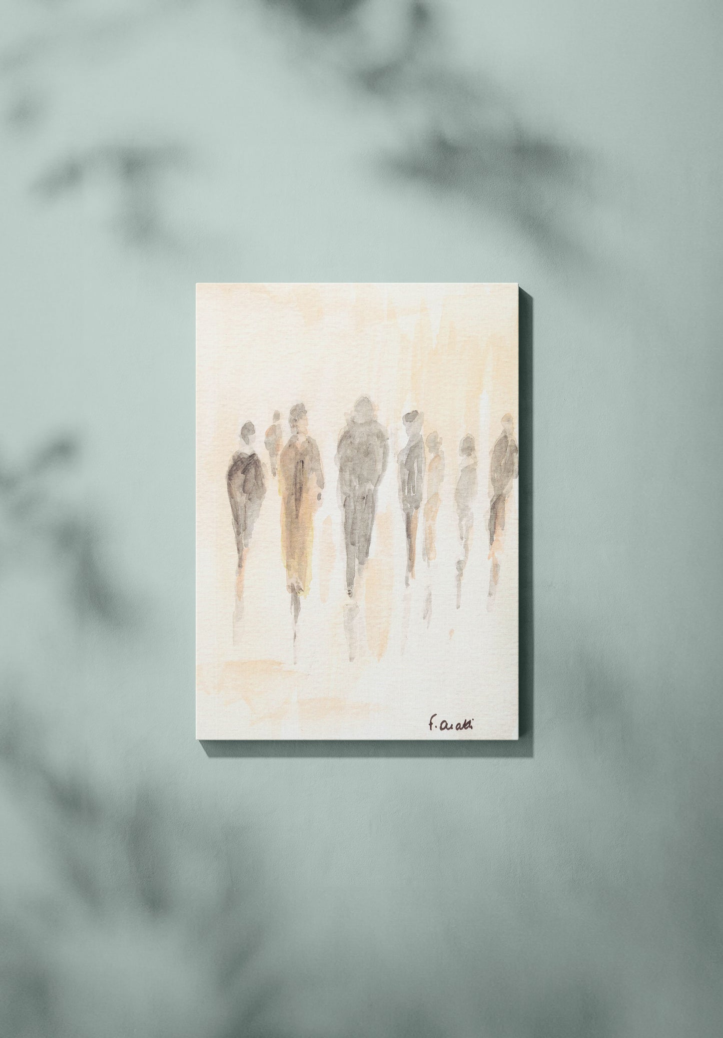 Mystères urbains - Peinture originale