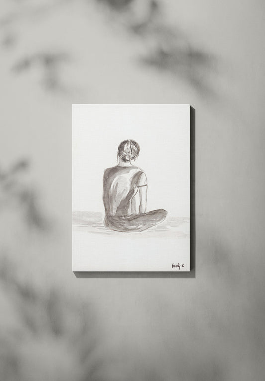 Silence intérieur - Impression numérique