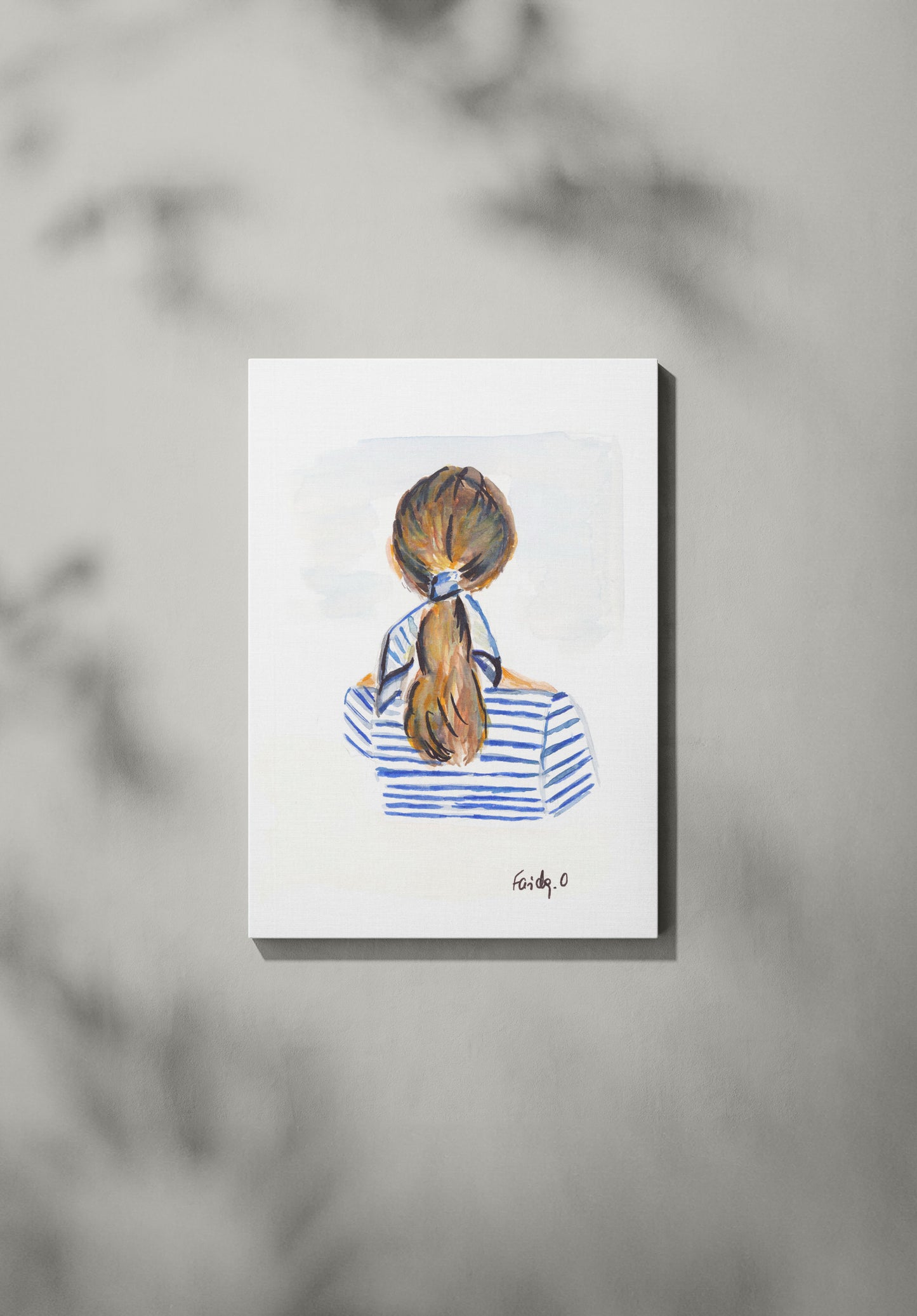 Rayures et rêveries - Peinture originale