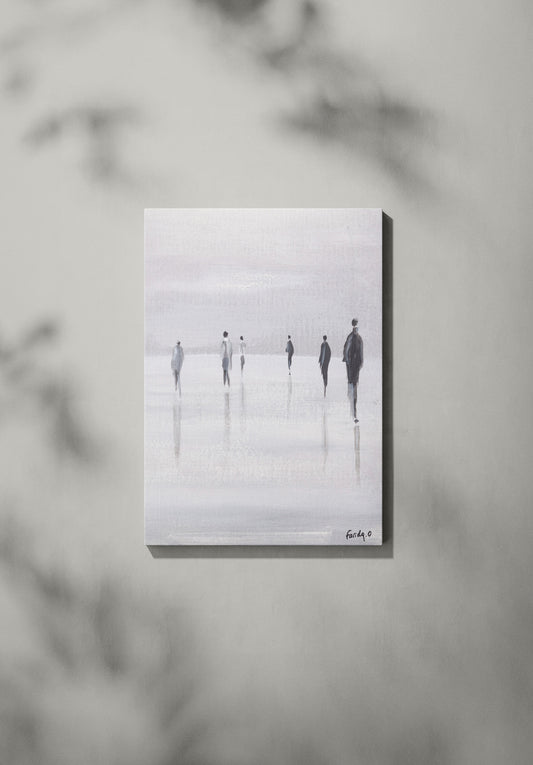 Éclats dans la Brume - Peinture originale