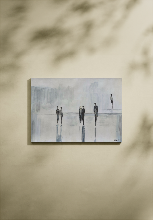 Présences éphémères - Peinture originale