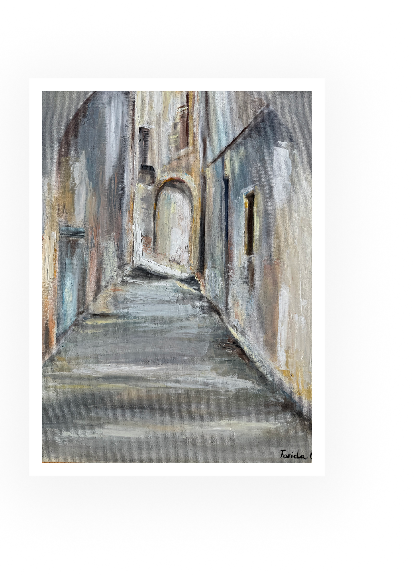 Chant des murs d'Alger - Impression numérique