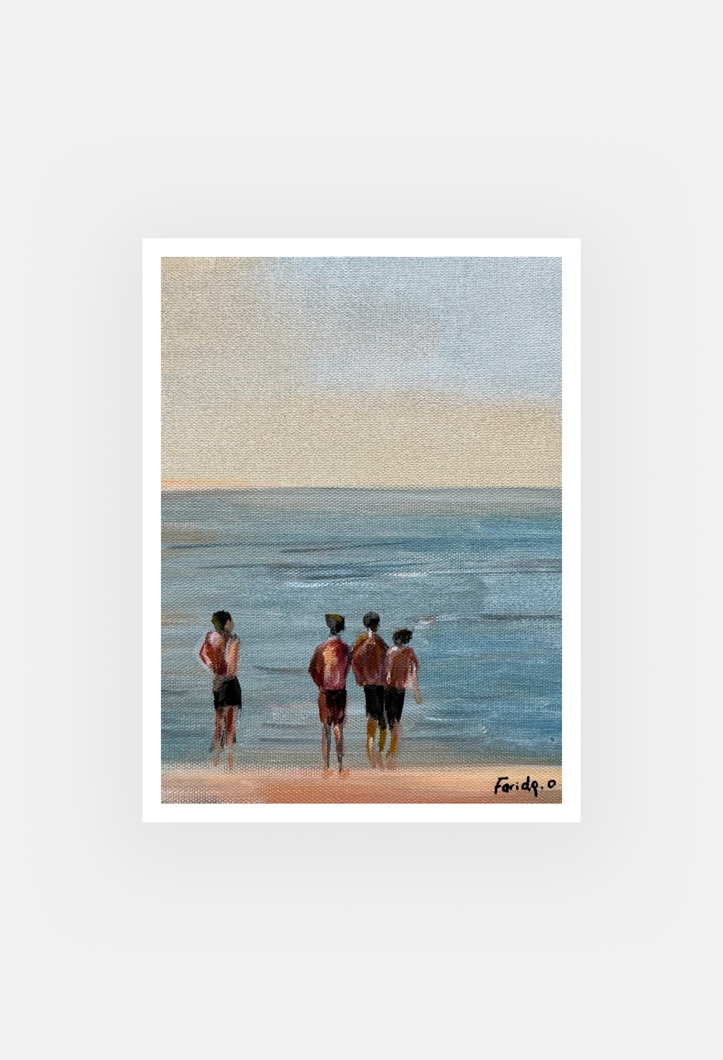 Vagues d’aventures - Peinture originale