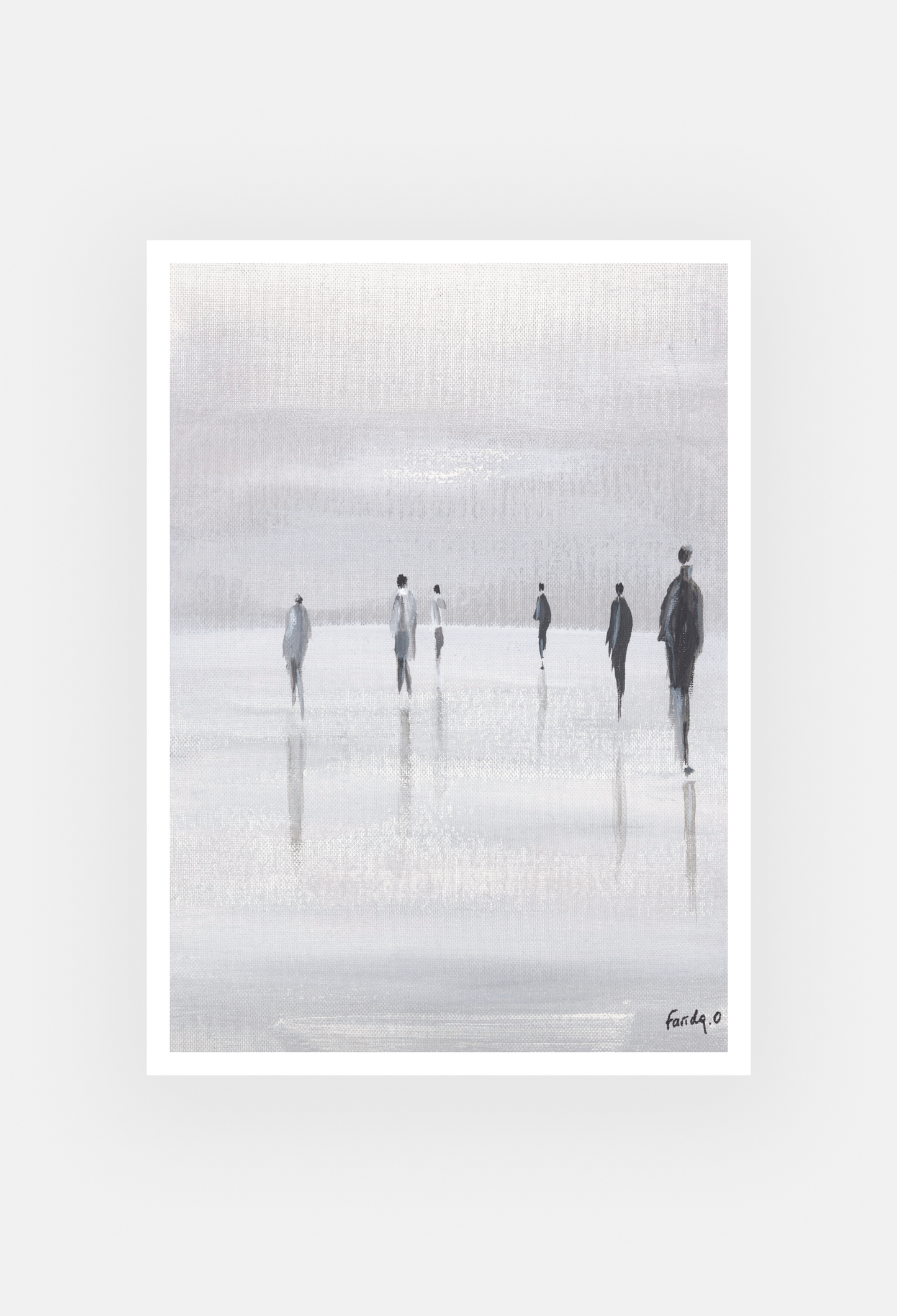 Éclats dans la Brume - Impression numérique